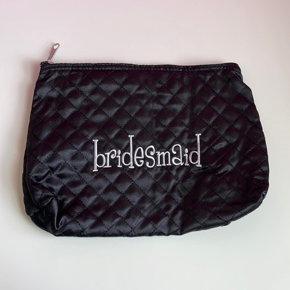 Bridesmaid cosmetic bag